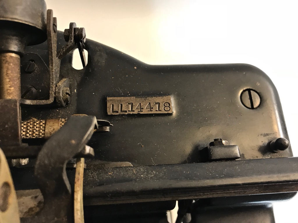 Serial Number LL14418