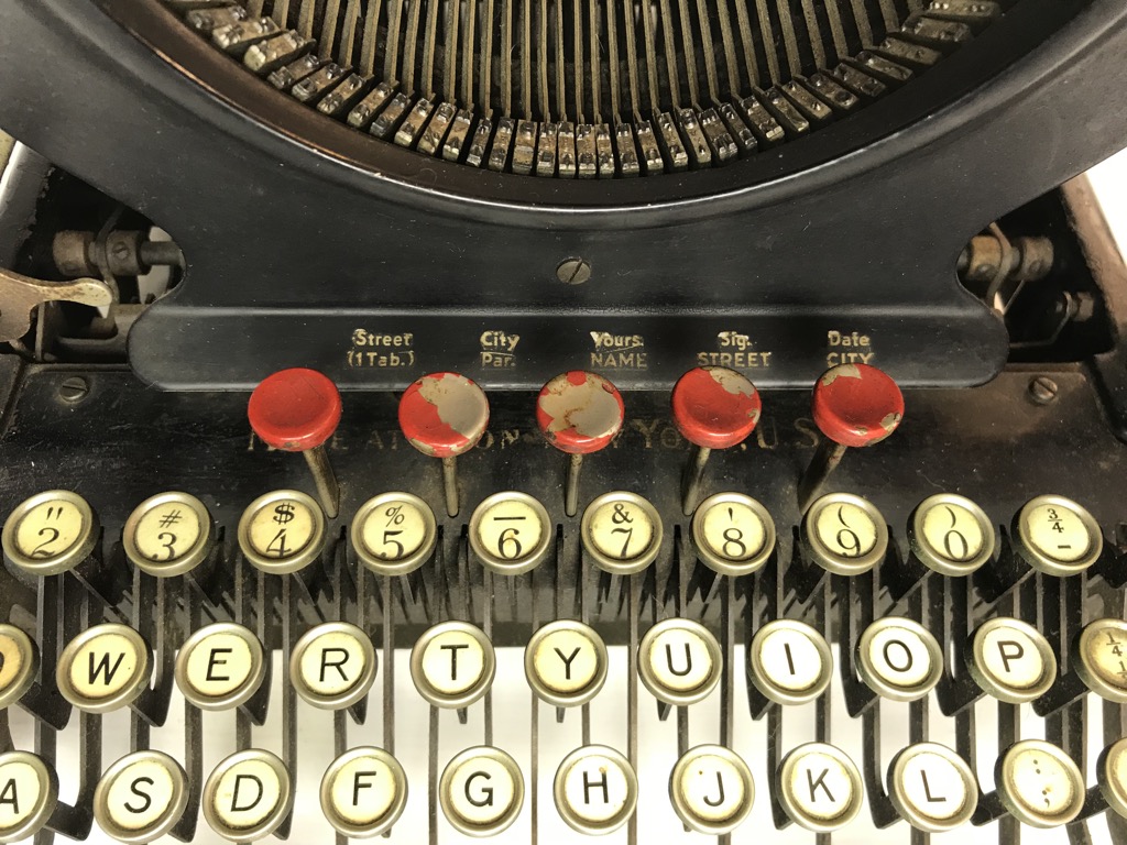 Keyboard close up